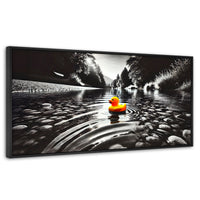 Cuadros Decorativos Canvas Revolution | Flotando Solo | Panoramico | Portada | Marco Plateado