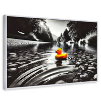 Cuadros Decorativos Canvas Revolution | Flotando Solo | Rectangular | Portada | Marco Blanco