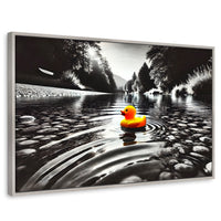 Cuadros Decorativos Canvas Revolution | Flotando Solo | Rectangular | Portada | Marco Plateado