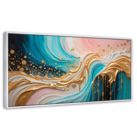 Cuadros Decorativos Canvas Revolution | Fragmentos Liquidos | Panoramico | Portada