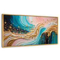 Cuadros Decorativos Canvas Revolution | Fragmentos Liquidos | Panoramico | Portada