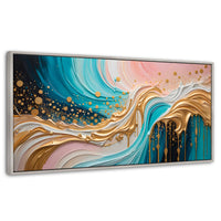 Cuadros Decorativos Canvas Revolution | Fragmentos Liquidos | Panoramico | Portada