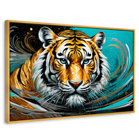 Cuadros Decorativos Canvas Revolution | Fuerza Del Tigre | Rectangular | Portada