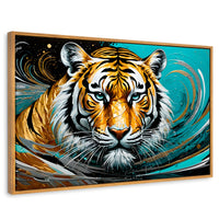 Cuadros Decorativos Canvas Revolution | Fuerza Del Tigre | Rectangular | Portada