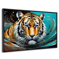 Cuadros Decorativos Canvas Revolution | Fuerza Del Tigre | Rectangular | Portada