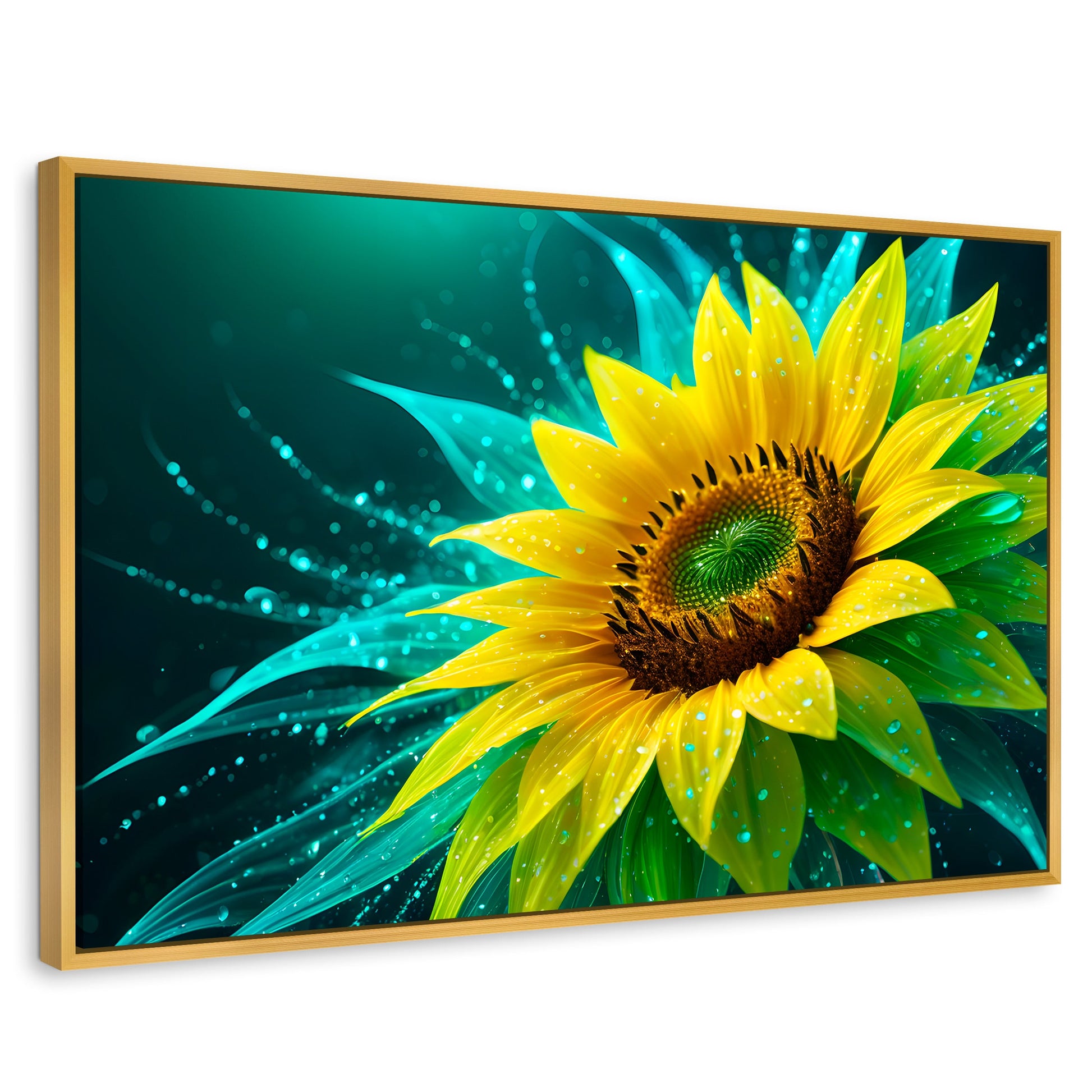Cuadros Decorativos Canvas Revolution | Fulgor De Girasol | Rectangular | Portada