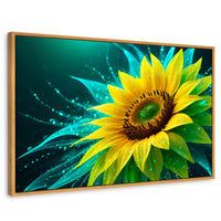 Cuadros Decorativos Canvas Revolution | Fulgor De Girasol | Rectangular | Portada