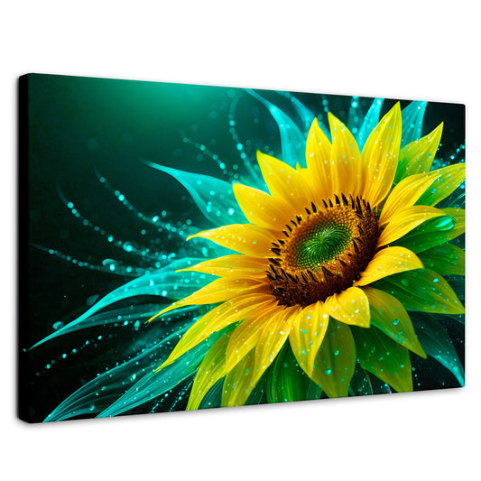 Cuadros Decorativos Canvas Revolution | Fulgor De Girasol | Rectangular | Portada