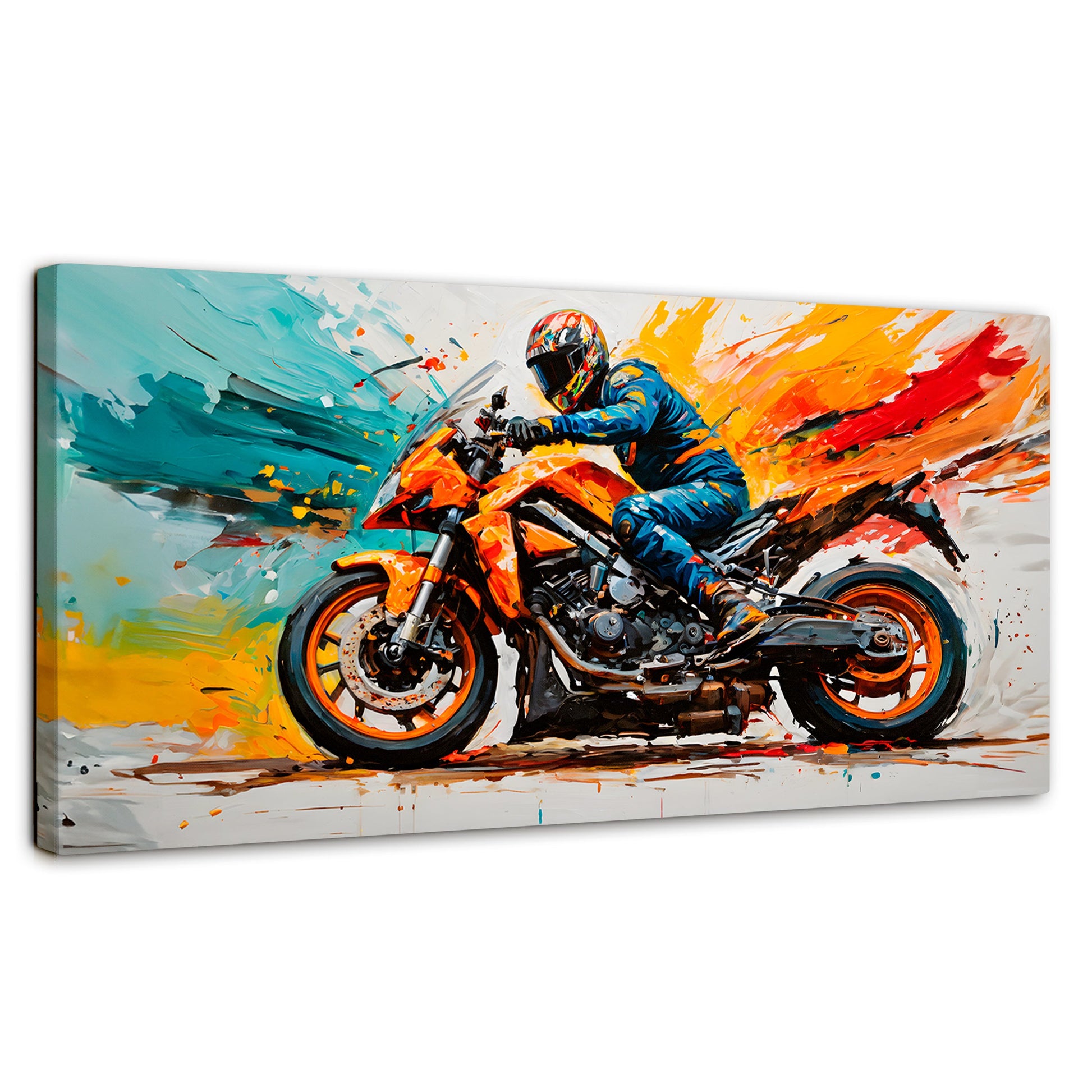 Cuadros Decorativos Canvas Revolution | Furia Motorizada | Panoramico | Portada | Marco SinMarco