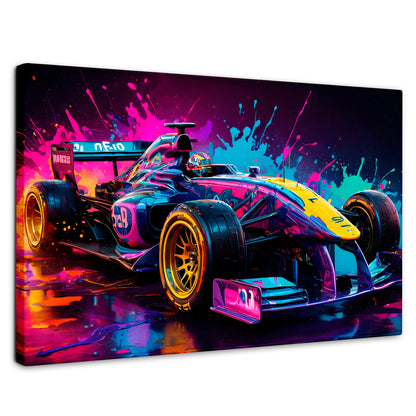 Cuadros Decorativos Canvas Revolution | Furia Multicolor | Rectangular | Portada | Marco SinMarco