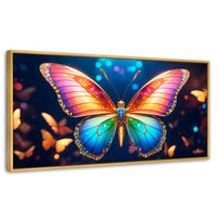 Cuadros Decorativos Canvas Revolution | Gemas En La Noche | Panoramico | Portada | Marco Madera
