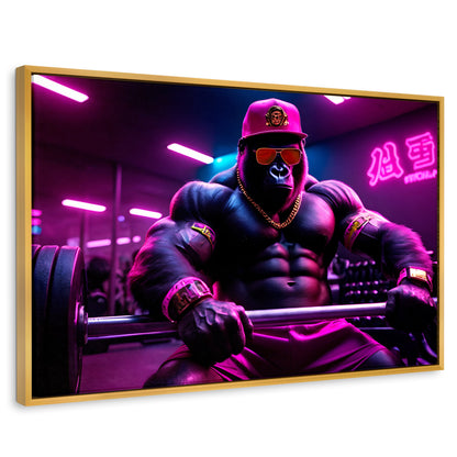 Cuadros Decorativos Canvas Revolution | Gorila Gimnasio | Rectangular | Portada
