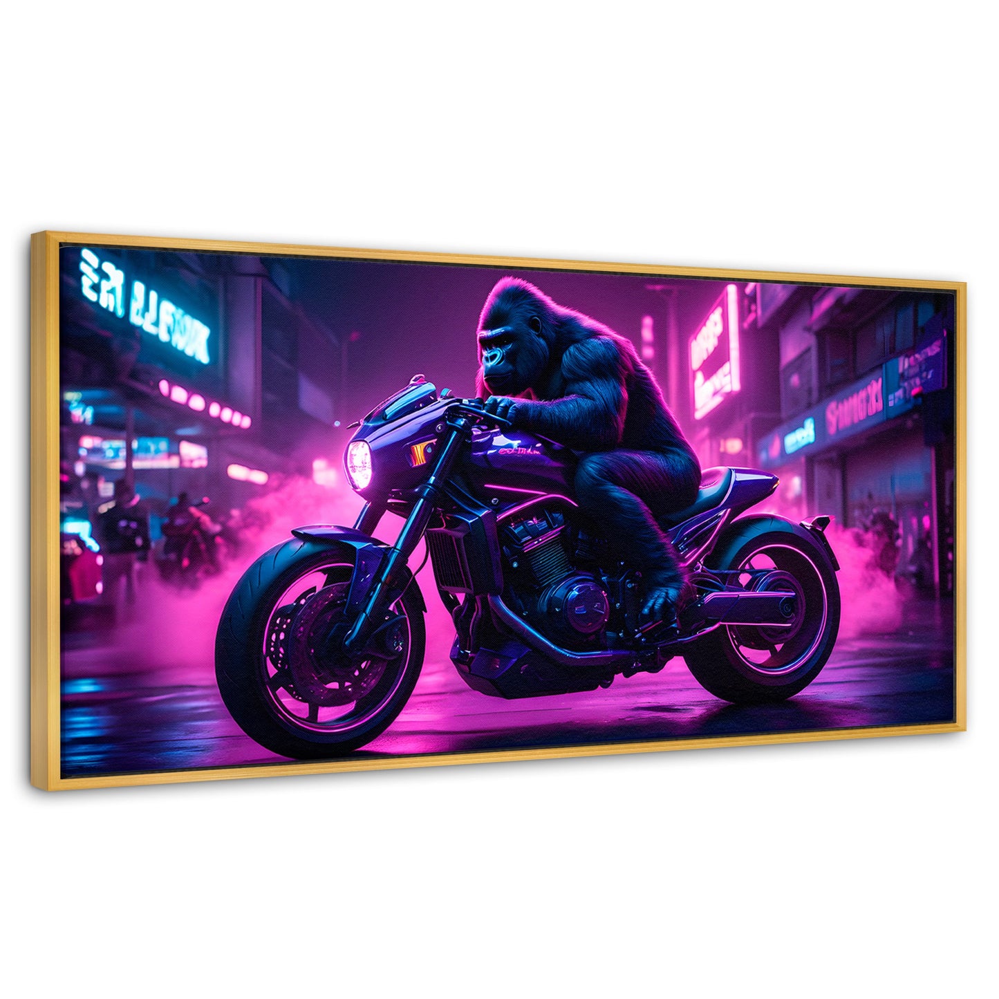 Cuadros Decorativos Canvas Revolution | Gorila Motorizado | Panoramico | Portada