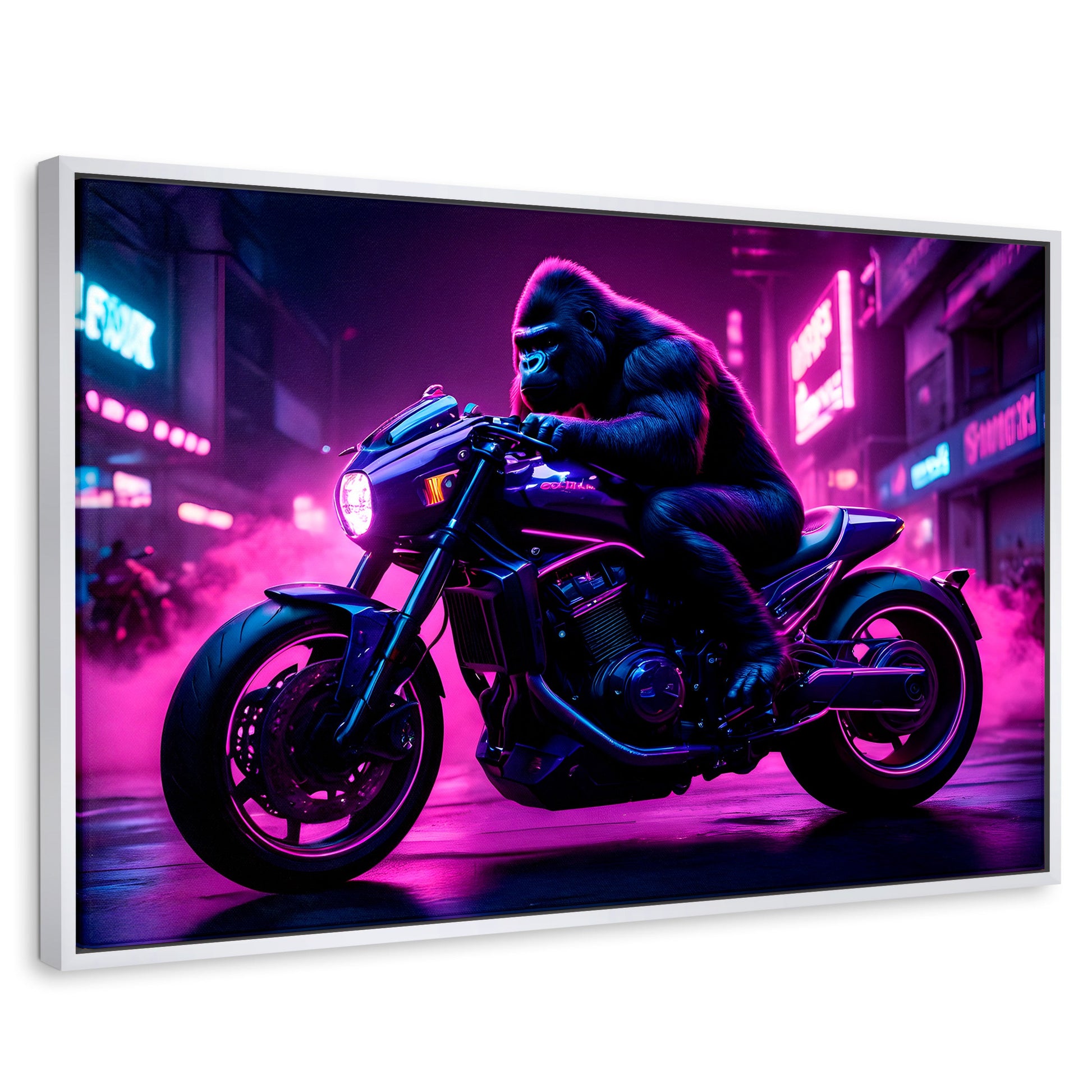 Cuadros Decorativos Canvas Revolution | Gorila Motorizado | Rectangular | Portada