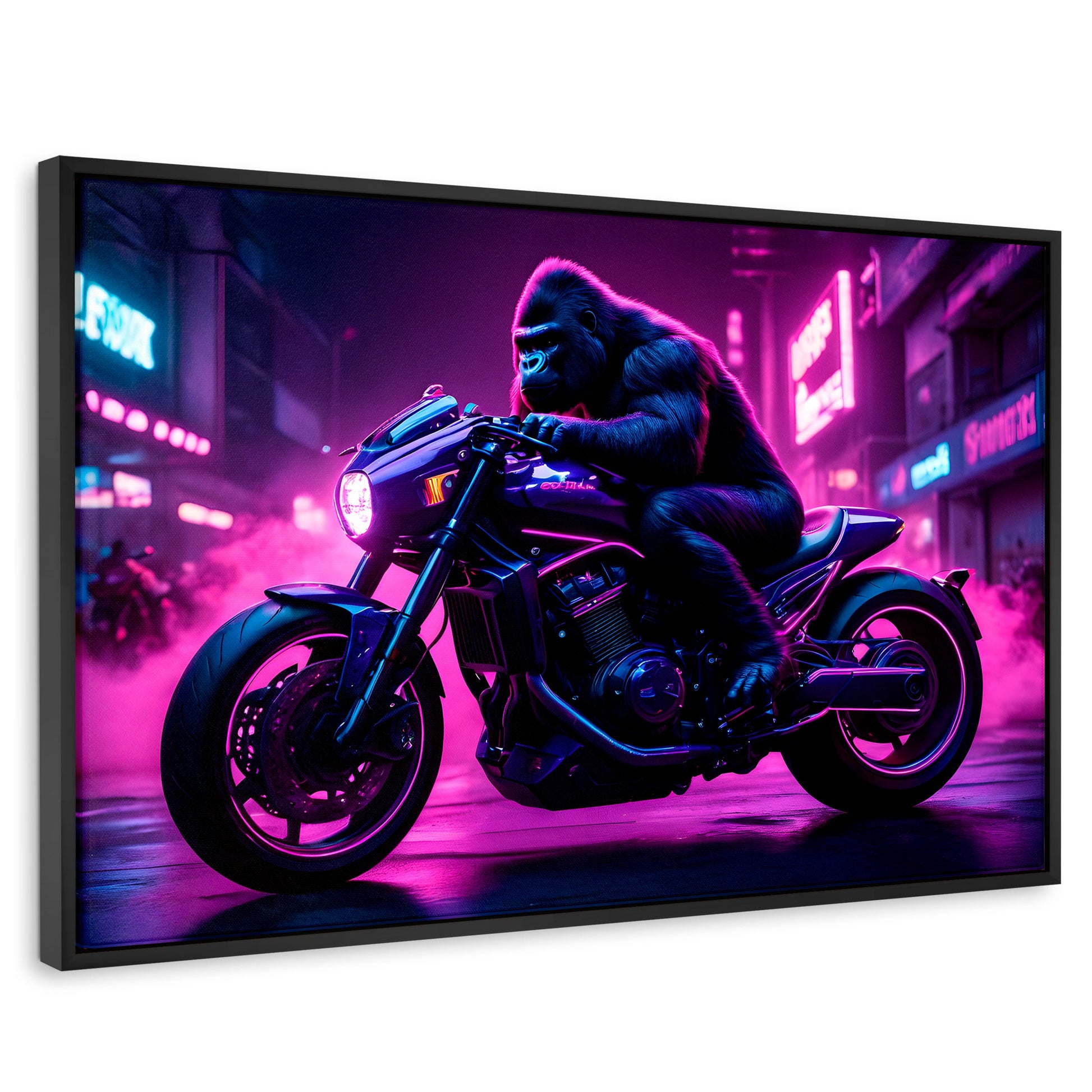 Cuadros Decorativos Canvas Revolution | Gorila Motorizado | Rectangular | Portada