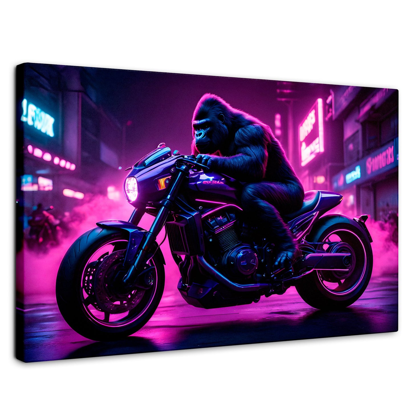 Cuadros Decorativos Canvas Revolution | Gorila Motorizado | Rectangular | Portada