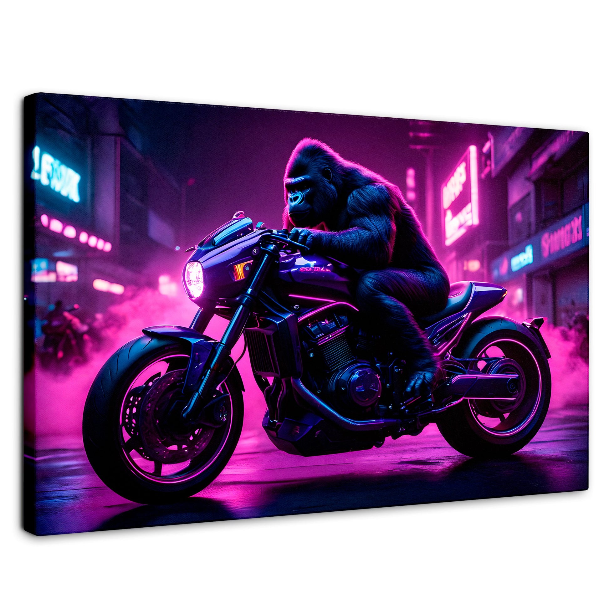 Cuadros Decorativos Canvas Revolution | Gorila Motorizado | Rectangular | Portada
