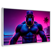 Cuadros Decorativos Canvas Revolution | Gorila Musculoso | Rectangular | Portada
