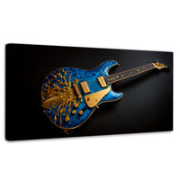 Cuadros Decorativos Canvas Revolution | Guitarra Estelar | Panoramico | Portada | Marco SinMarco