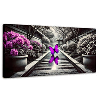 Cuadros Decorativos Canvas Revolution | Jardin En Vuelo | Panoramico | Portada | Marco SinMarco