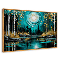 Cuadros Decorativos Canvas Revolution | Lago En Calma Tarde | Rectangular | Portada