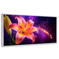 Cuadros Decorativos Canvas Revolution | Lirio Celestial | Panoramico | Portada