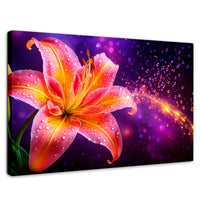 Cuadros Decorativos Canvas Revolution | Lirio Celestial | Rectangular | Portada