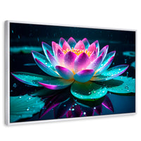 Cuadros Decorativos Canvas Revolution | Loto Brillo Divino | Rectangular | Portada