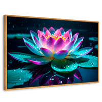 Cuadros Decorativos Canvas Revolution | Loto Brillo Divino | Rectangular | Portada