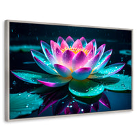 Cuadros Decorativos Canvas Revolution | Loto Brillo Divino | Rectangular | Portada