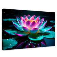 Cuadros Decorativos Canvas Revolution | Loto Brillo Divino | Rectangular | Portada