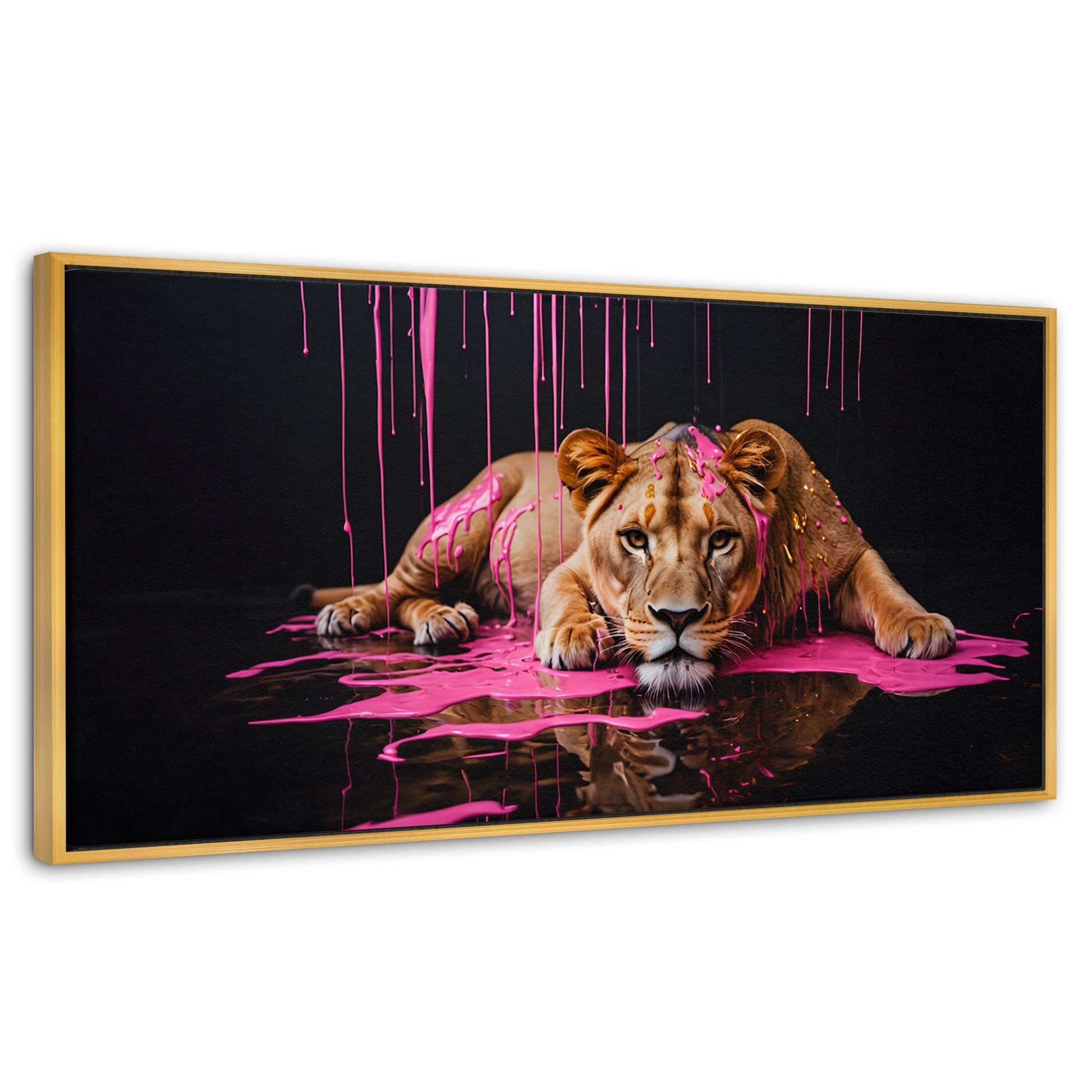 Cuadros Decorativos Canvas Revolution | Majestad Rosada | Panoramico | Portada