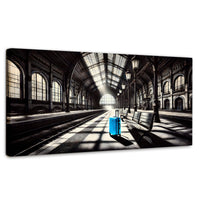 Cuadros Decorativos Canvas Revolution | Maleta En Espera | Panoramico | Portada | Marco SinMarco