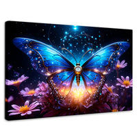 Cuadros Decorativos Canvas Revolution | Mariposa Celestial | Rectangular | Portada | Marco SinMarco