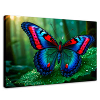 Cuadros Decorativos Canvas Revolution | Mariposa De Selva | Rectangular | Portada | Marco SinMarco