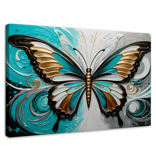 Cuadros Decorativos Canvas Revolution | Mariposa En Calma | Rectangular | Portada