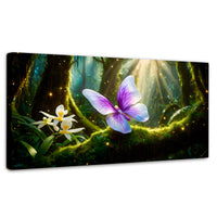 Cuadros Decorativos Canvas Revolution | Mariposa Silvestre | Panoramico | Portada | Marco SinMarco