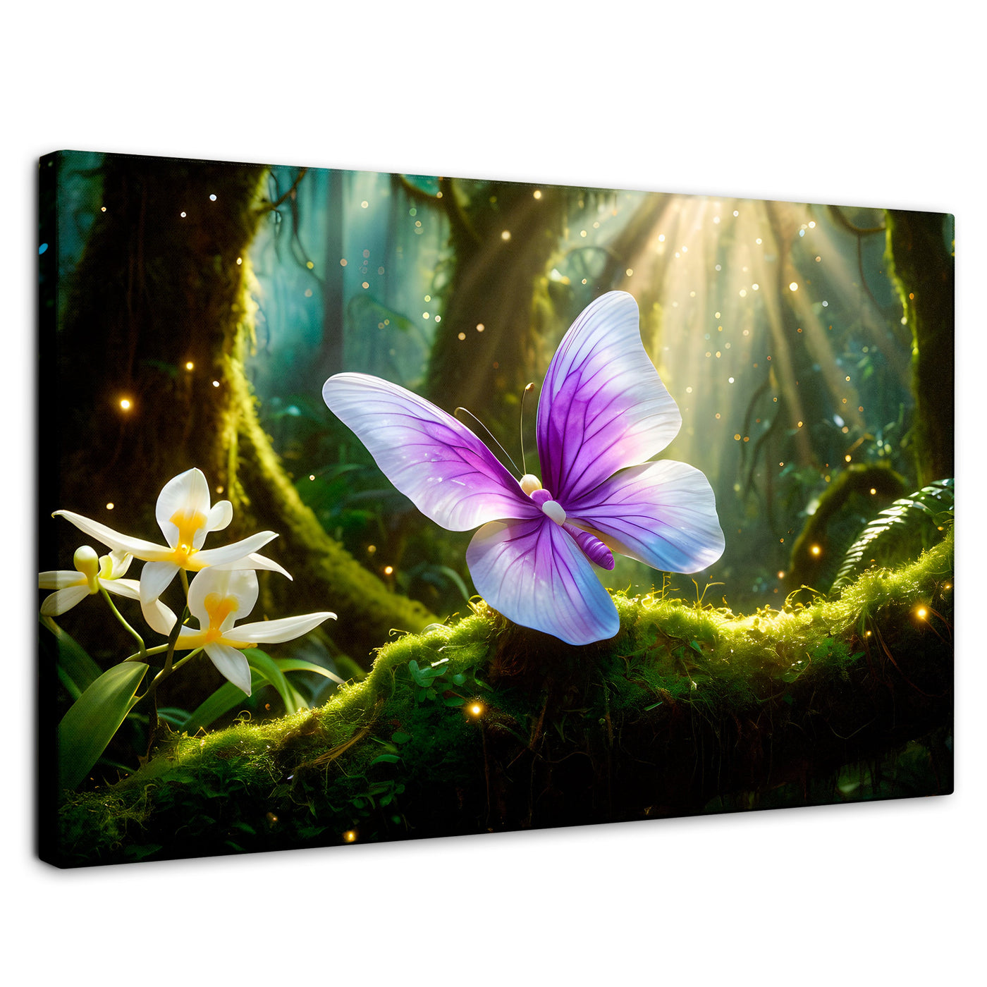 Cuadros Decorativos Canvas Revolution | Mariposa Silvestre | Rectangular | Portada | Marco SinMarco