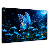 Cuadros Decorativos Canvas Revolution | Mariposa Y Rocio | Rectangular | Portada | Marco SinMarco