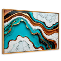 Cuadros Decorativos Canvas Revolution | Marmol Acuatico | Rectangular | Portada