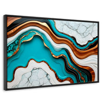 Cuadros Decorativos Canvas Revolution | Marmol Acuatico | Rectangular | Portada