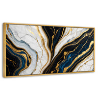 Cuadros Decorativos Canvas Revolution | Marmol Lujoso Oro | Panoramico | Portada