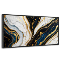 Cuadros Decorativos Canvas Revolution | Marmol Lujoso Oro | Panoramico | Portada