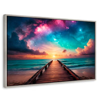Cuadros Decorativos Canvas Revolution | Muelle Estrellado | Rectangular | Portada