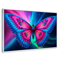 Cuadros Decorativos Canvas Revolution | Nebulosa Radiante | Rectangular | Portada | Marco Blanco