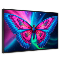 Cuadros Decorativos Canvas Revolution | Nebulosa Radiante | Rectangular | Portada | Marco Negro