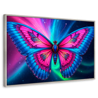 Cuadros Decorativos Canvas Revolution | Nebulosa Radiante | Rectangular | Portada | Marco Plateado