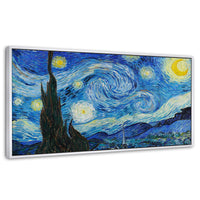 Cuadros Decorativos Canvas Revolution | Noche Estrellada Por Vincent Van Gogh | Panoramico | Portada