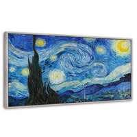 Cuadros Decorativos Canvas Revolution | Noche Estrellada Por Vincent Van Gogh | Panoramico | Portada