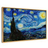 Cuadros Decorativos Canvas Revolution | Noche Estrellada Por Vincent Van Gogh | Rectangular | Portada